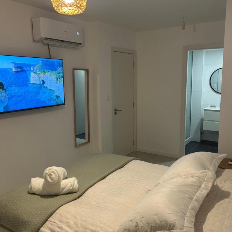 Vista al mar y cerros! Bano en suite apto nuevo Altos de Piriapolis - Apartamento de 2 dormitorios - Frente al océano - 10