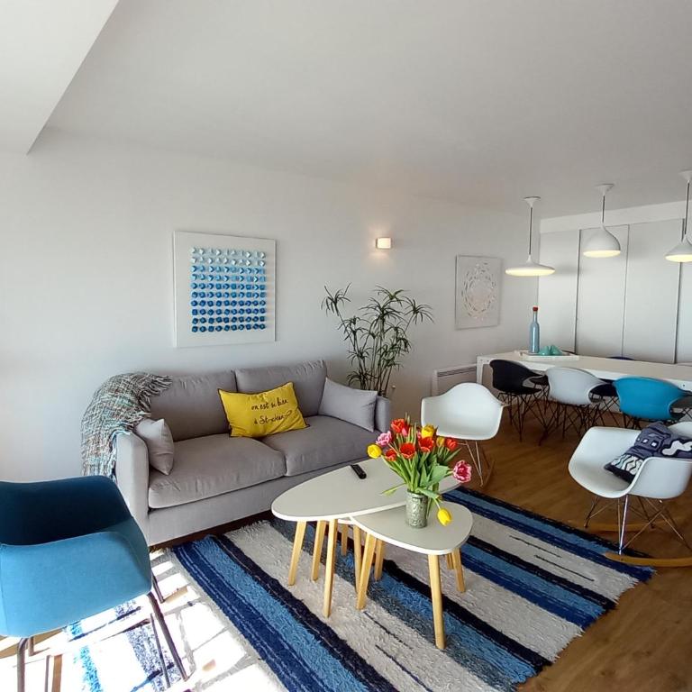 Appartement moderne pour 4 pers, proche commerces, vue mer - FR-1-323-257 - Appartement - 7