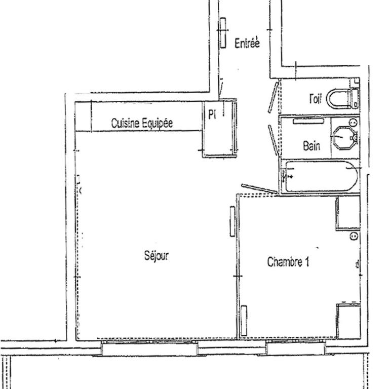 Appartement 4 pers, 1 chambre, accès piscine, Les Saisies - FR-1-293-409 - Appartement - 2