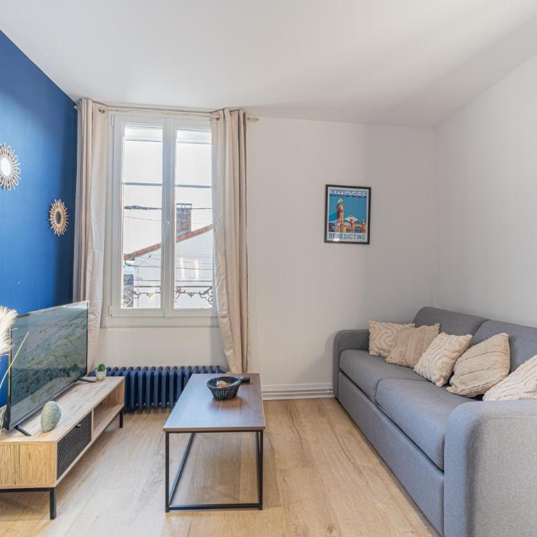 Chill & Work - Welc'Home - Parking inclus, WIFI haut débit, 600m de la gare, baby foot - Appartement 1 Chambre - 12