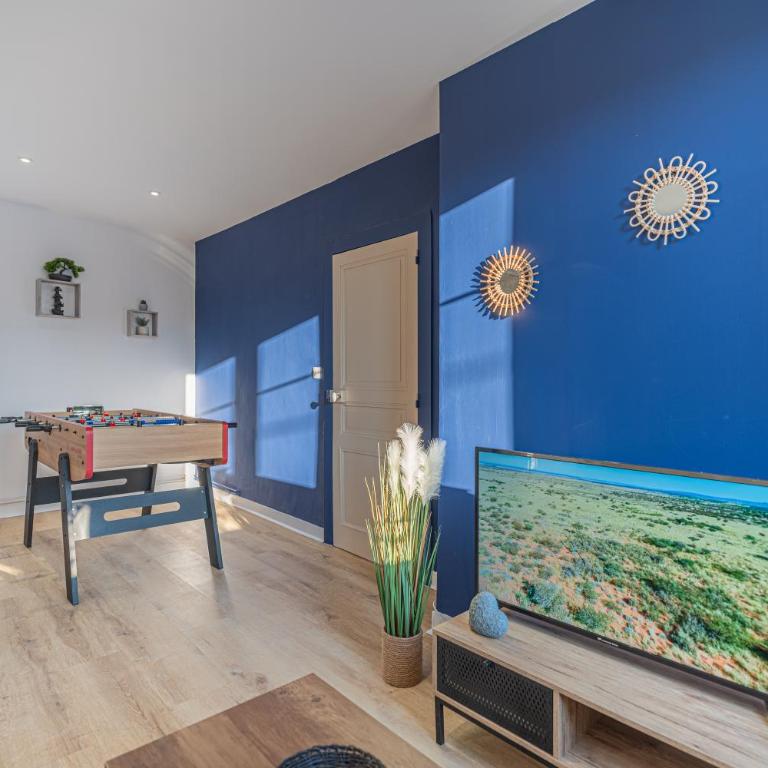 Chill & Work - Welc'Home - Parking inclus, WIFI haut débit, 600m de la gare, baby foot - Appartement 1 Chambre - 17