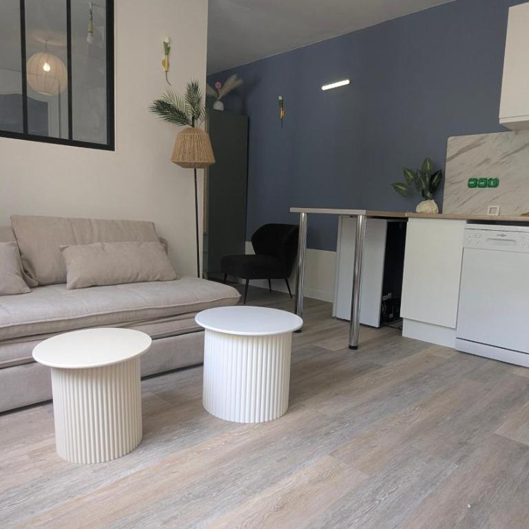 Cosy Lila - T1 - Centre ville - Appartement 1 Chambre avec Terrasse - 16