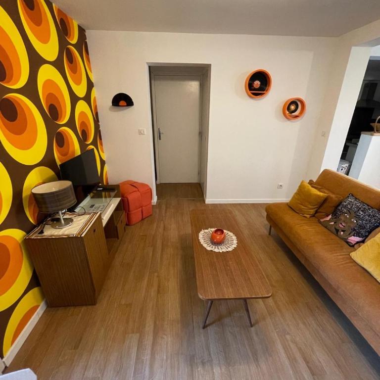 Sheila - RDC à la déco style années 70 avec terrasse à deux pas de la plage - Apartment mit 2 Schlafzimmern und Terrasse - 8