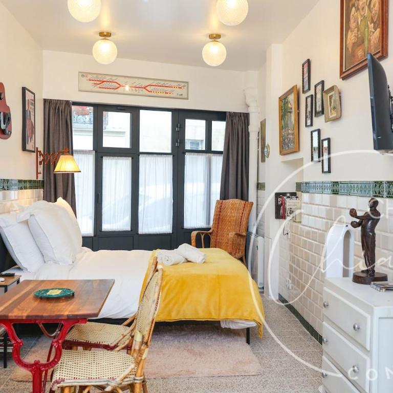 Paris Retro Bistro Escape Authentic & Cozy - Appartement 1 Chambre - 1