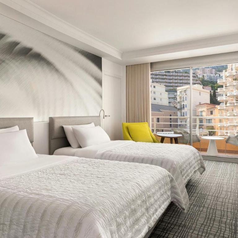 Le Méridien Beach Plaza - Deluxe Doppelzimmer mit 2 Doppelbetten und Stadtblick – obere Etage - 2