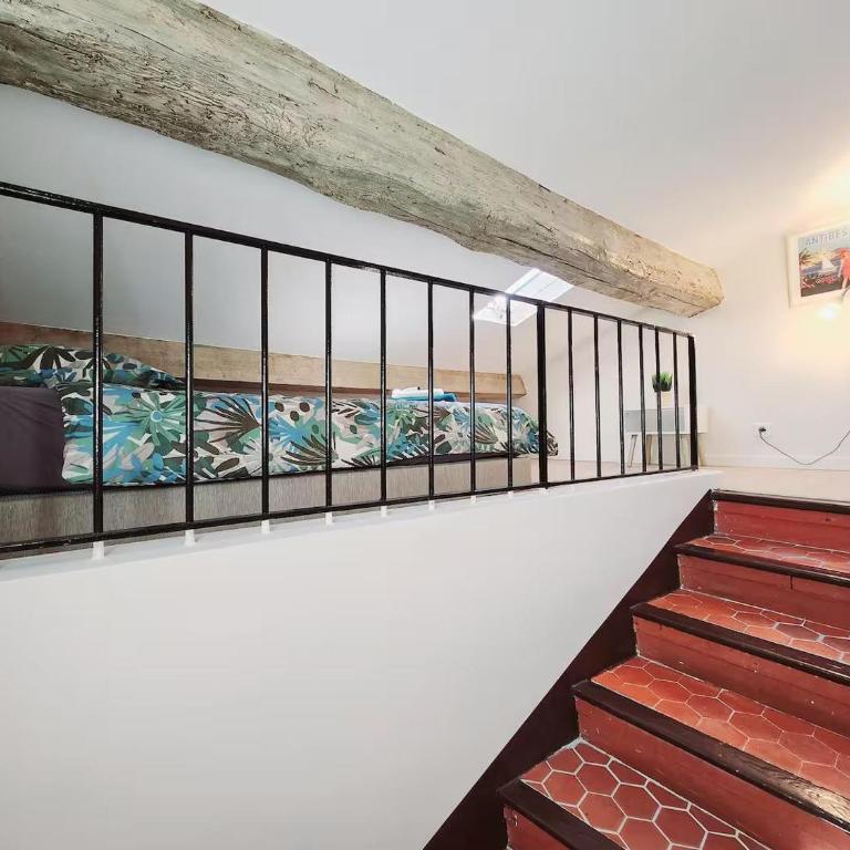 Les Haciendas - 5 logements dans le Viel Antibes - Appartement en Duplex - 11
