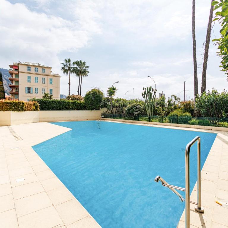 EP2A2 - Beautiful 1BDR with sea view - Swimming pool - AC - Parking - Apartment mit 1 Schlafzimmer, Meerblick und Terrasse - 24