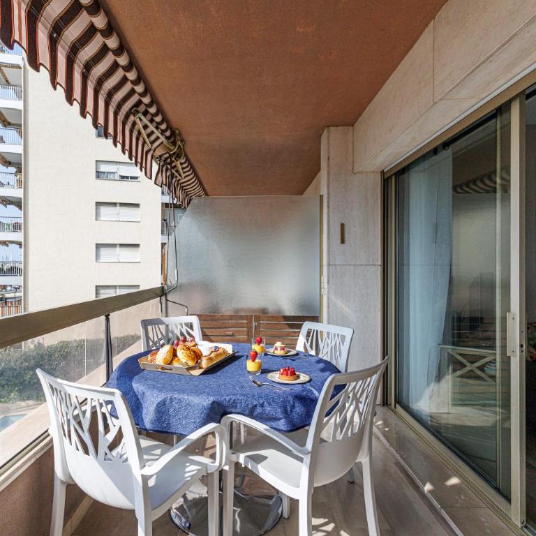 EP2A2 - Beautiful 1BDR with sea view - Swimming pool - AC - Parking - Apartment mit 1 Schlafzimmer, Meerblick und Terrasse - 18