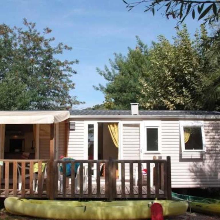 ZEcamping 4 étoiles 1km plage espace aquatique mobil-home TV 29m2 - Mobile Home 10 - 2