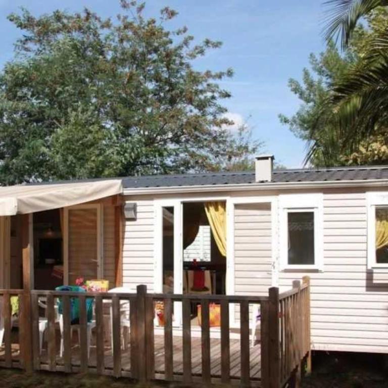 ZEcamping 4 étoiles 1km plage espace aquatique mobil-home TV 29m2 - Mobile Home 10 - 10