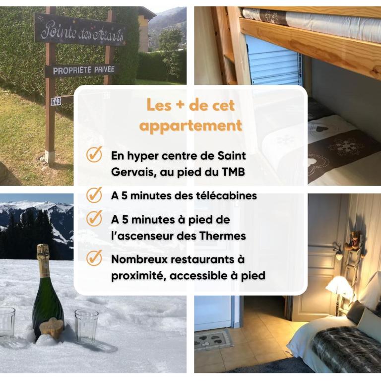 STUDIO POINTE DES ARAVIS 4 PERS HTE-SAVOIE - Studio with Balcony - 1