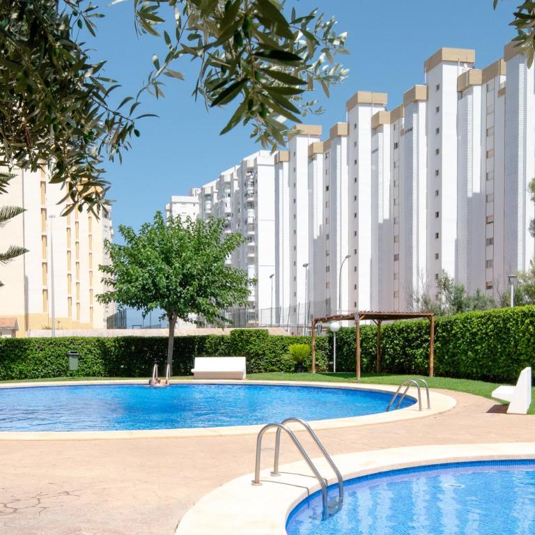Apartamento con Parking y Piscina junto al Mar - Apartamento de 1 dormitorio - 89