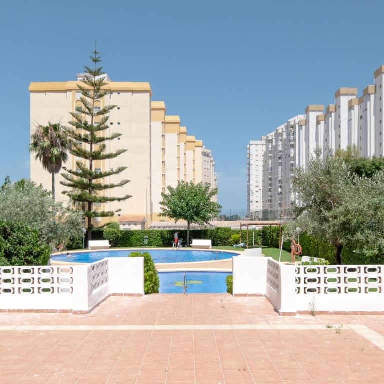 Apartamento con Parking y Piscina junto al Mar - Apartamento de 1 dormitorio - 91