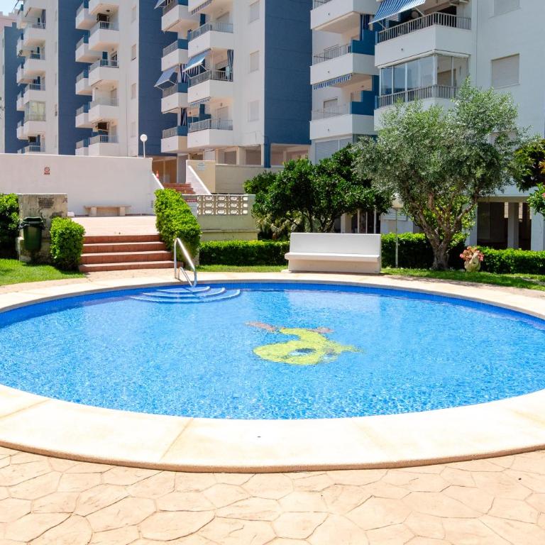 Apartamento con Parking y Piscina junto al Mar - Apartamento de 1 dormitorio - 65