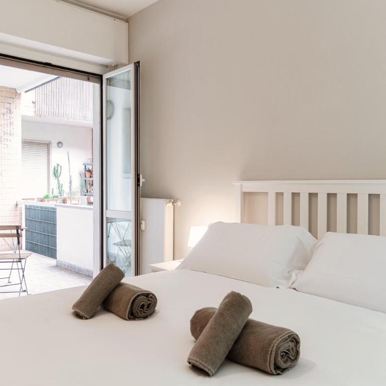 Cream Home by "The House Of Travelers" - Appartamento con 2 Camere da Letto, Balcone e Terrazza - 14