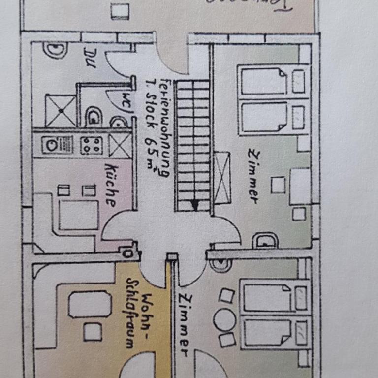 Landhaus Neubauer - Apartment mit einem Balkon und einer Terrasse im 1. Stock - 1