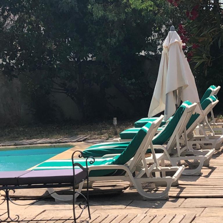 LE BONHEUR AVEC PISCINE ET JARDIN - Maison 2 Chambres - 27