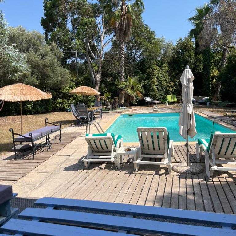 LE BONHEUR AVEC PISCINE ET JARDIN - Maison 2 Chambres - 1