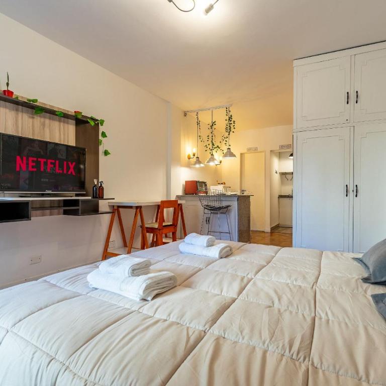 Estudio con dos camas individuales en Recoleta - Apartamento Estudio con balcón - 11