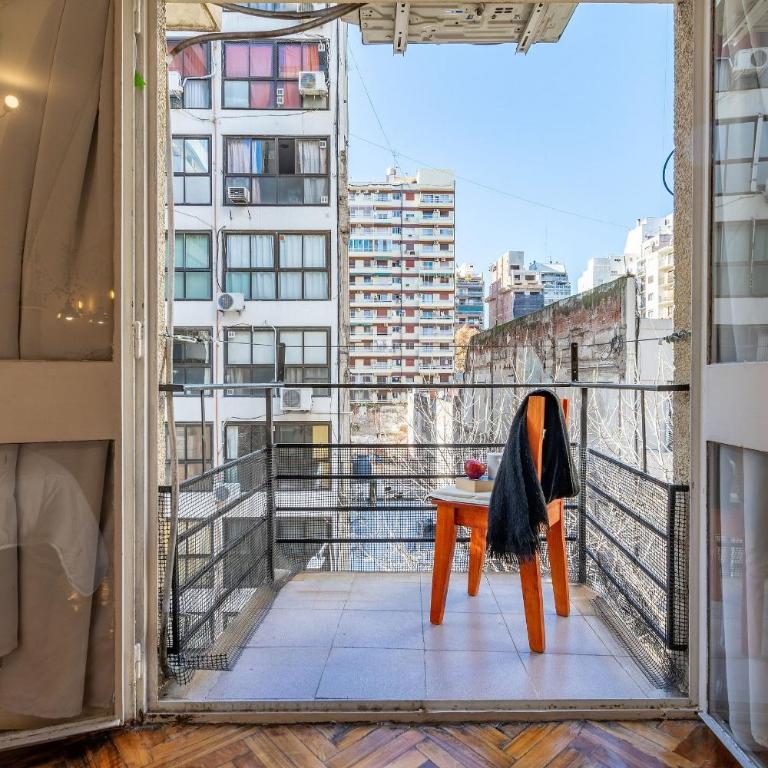 Estudio con dos camas individuales en Recoleta - Apartamento Estudio con balcón - 16