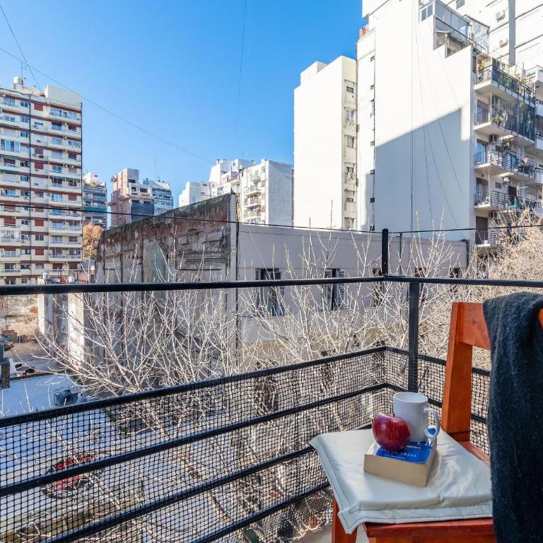 Estudio con dos camas individuales en Recoleta - Apartamento Estudio con balcón - 18