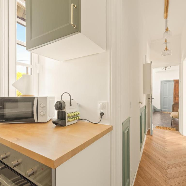 Le Manoir du Vert Galant - Studio Supérieur avec Vue sur le Jardin (2 Adultes) - 11