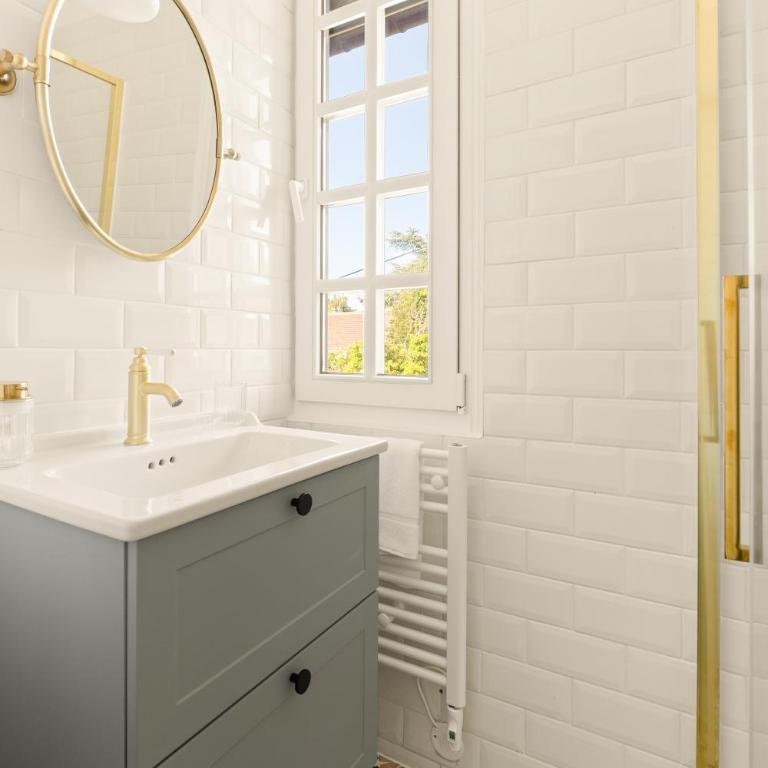 Le Manoir du Vert Galant - Studio Supérieur avec Vue sur le Jardin (2 Adultes) - 13