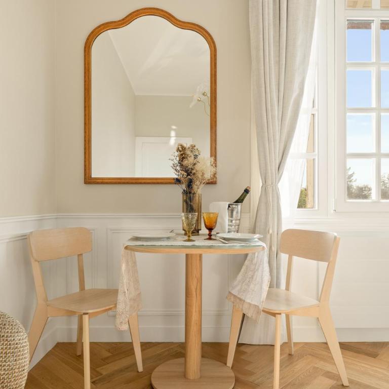 Le Manoir du Vert Galant - Studio Supérieur avec Vue sur le Jardin (2 Adultes) - 16