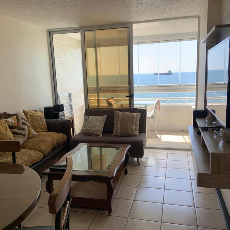 Departamento Avenida Del Mar - Two-Bedroom Apartment with Sea View (4 Adults) - 1
