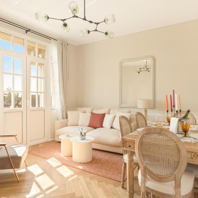 Le Manoir du Vert Galant - Appartement 2 Chambres - Vue sur Jardin (6 Adultes) - 10