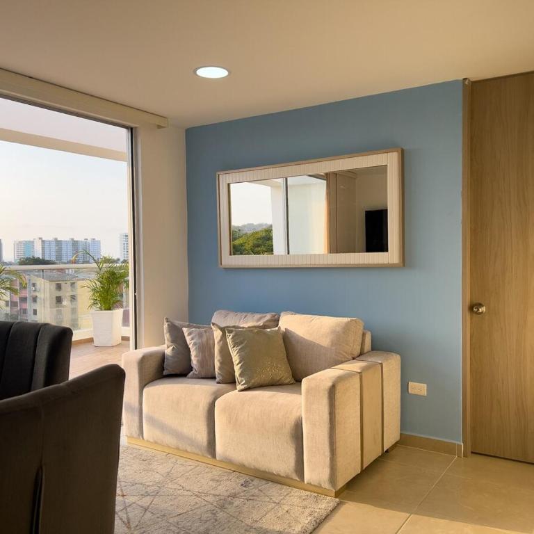 2 cuartos terraza piscina AC - Two-Bedroom Apartment - 1