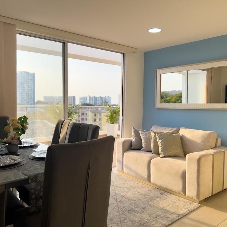 2 cuartos terraza piscina AC - Two-Bedroom Apartment - 7