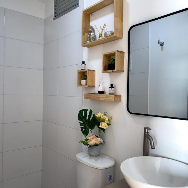 2 cuartos terraza piscina AC - Two-Bedroom Apartment - 8