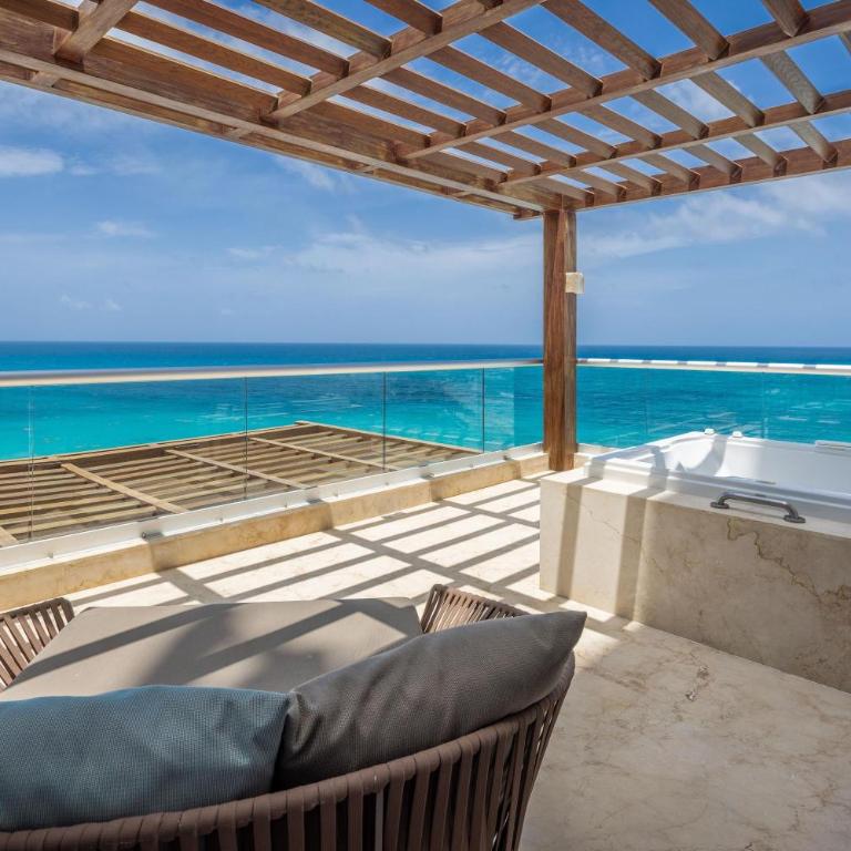 Sun Palace - All Inclusive Adults Only - Suite Presidencial Superior de 2 dormitorios con vistas al océano - 1 cama extragrande - 14