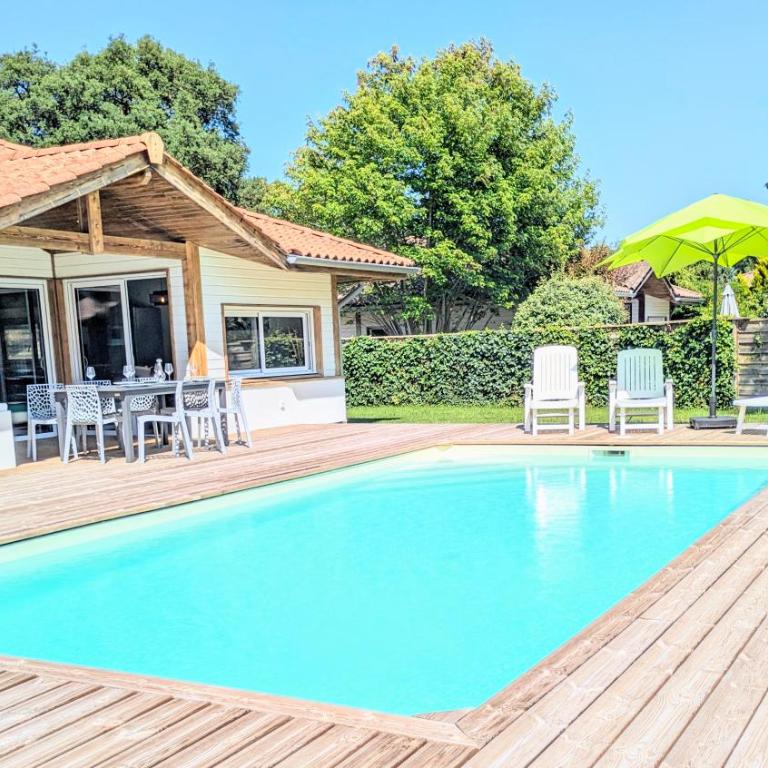 La Royale Chic Piscine chauffée vélos à disposition Proche océan et golf - Villa avec Piscine Privée - 2