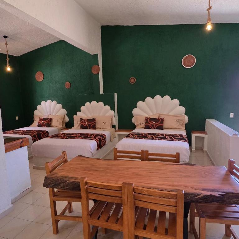 Hotel Rancho Las Margaritas - Habitación Cuádruple Clásica - 4