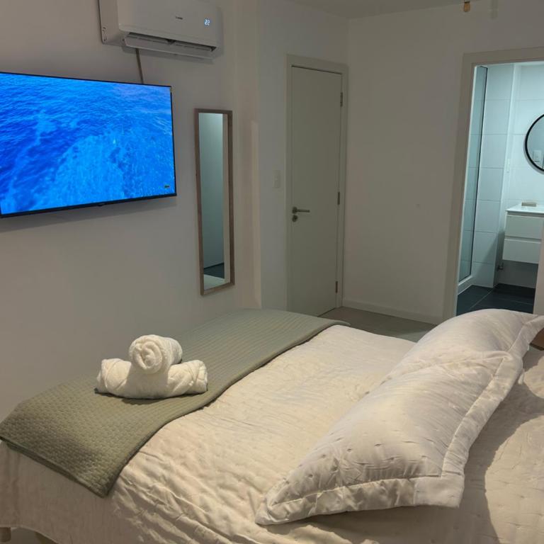 Vista al mar y cerros! Bano en suite apto nuevo Altos de Piriapolis - Apartamento de 2 dormitorios - Frente al océano - 4