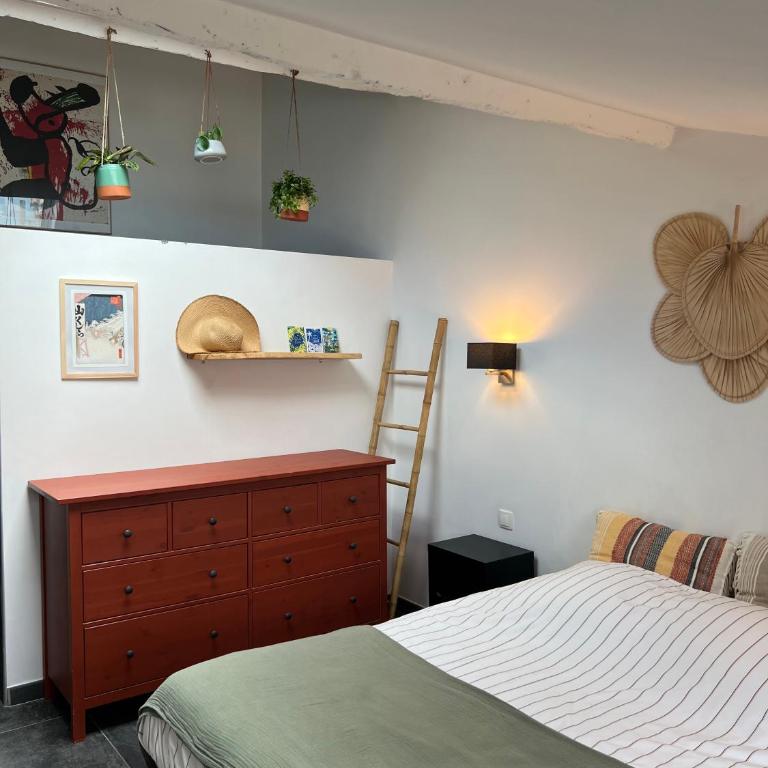 Adorable Appartement Mezzanine - Vieil Antibes - Apartamento de 1 dormitorio - 7