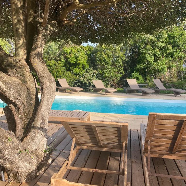 Villa ALETTI MJ piscine privée Porto Vecchio - Three-Bedroom Vacation Home - 23