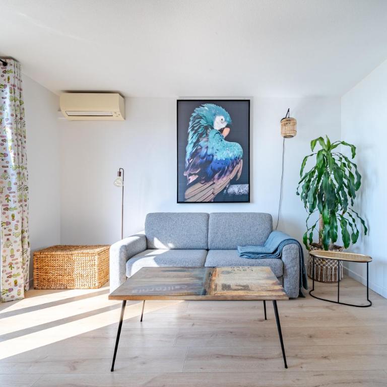 Panoramic sea view of the French Riviera, Parking - Apartment mit 1 Schlafzimmer - 23