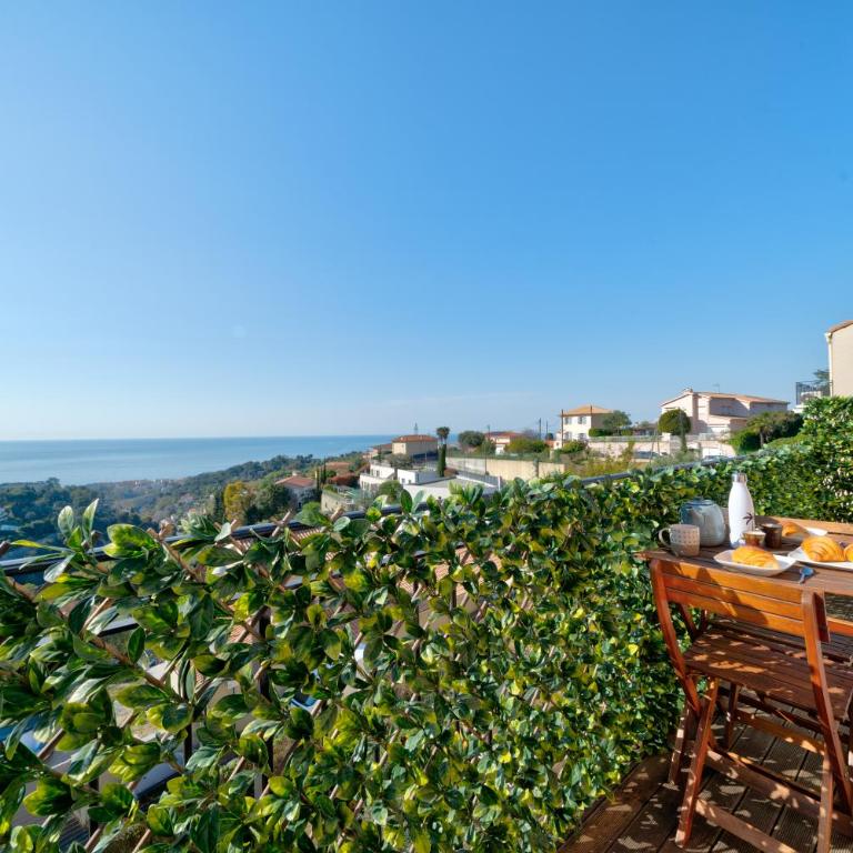 Panoramic sea view of the French Riviera, Parking - Apartment mit 1 Schlafzimmer - 26