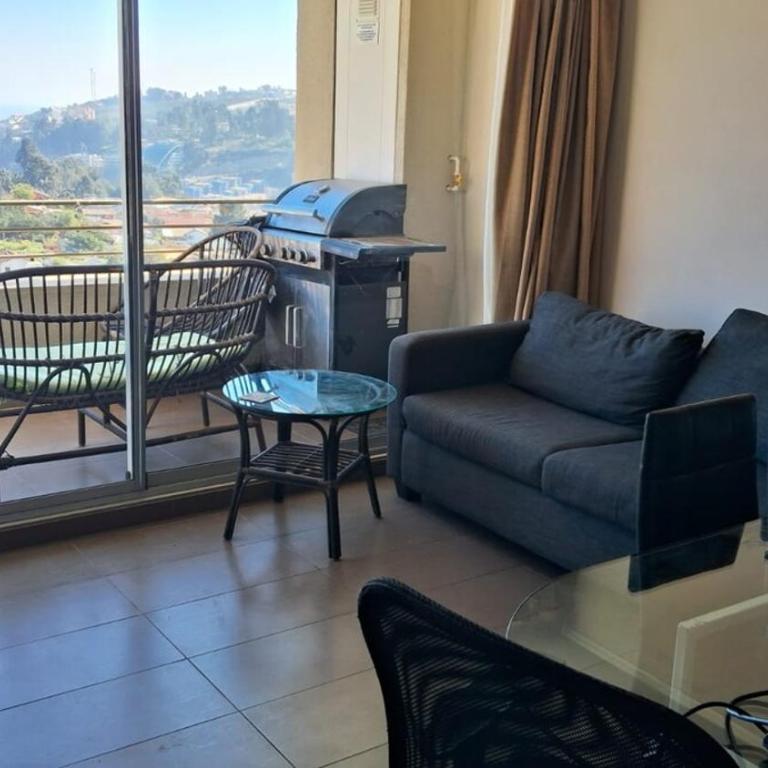 Reñaca Increíble Departamento con 3 Piscinas y WiFi - Apartamento de 2 dormitorios - 23