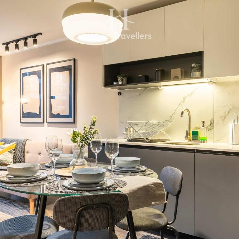 HT Hermoso Depto en Nunoa con Estacionamiento - Apartamento - 11