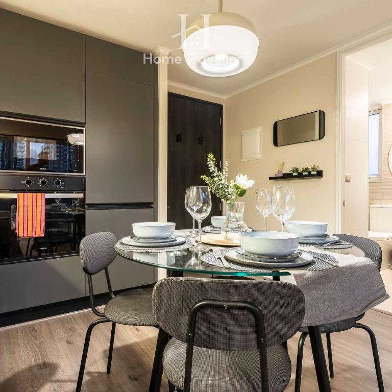 HT Hermoso Depto en Nunoa con Estacionamiento - Apartamento - 18