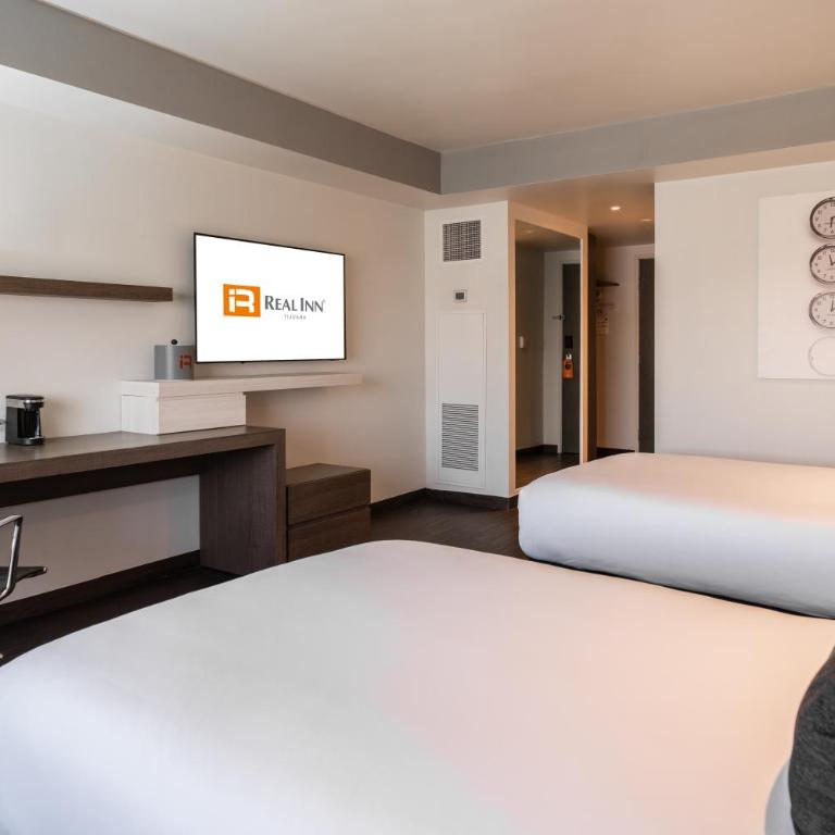 Real Inn Tijuana by Camino Real Hoteles - Deluxe Two Beds - 1