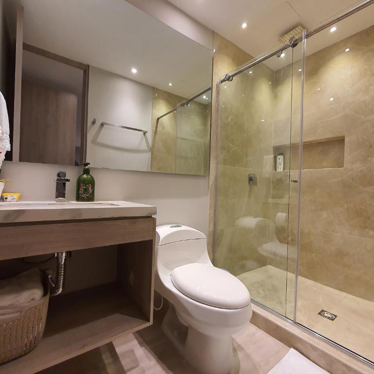 Moderna suite frente al lago cerca a la playa - One-Bedroom Apartment - 7