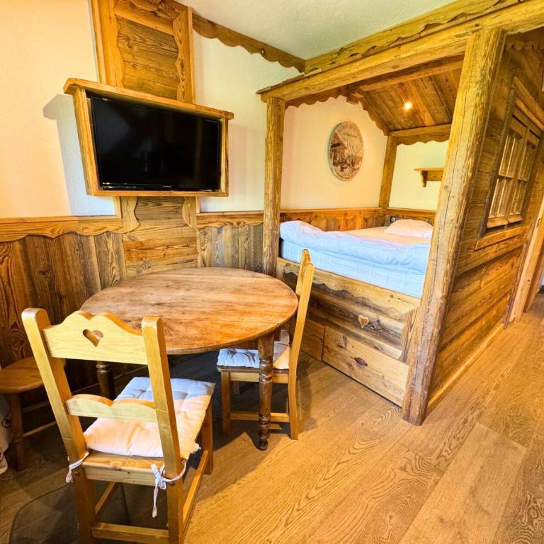 Résidence Necou - Studio déco style chalet en bord de pistes pour 3 personnes MAE-5954 - Studio - 2