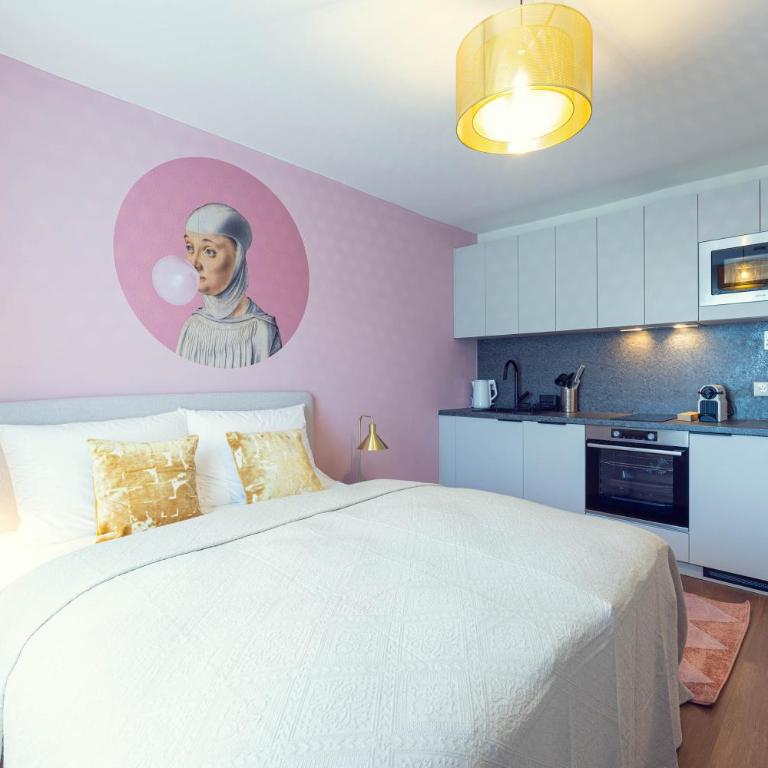 LeonArt Living 52 - Estudio con 1 cama grande - 1