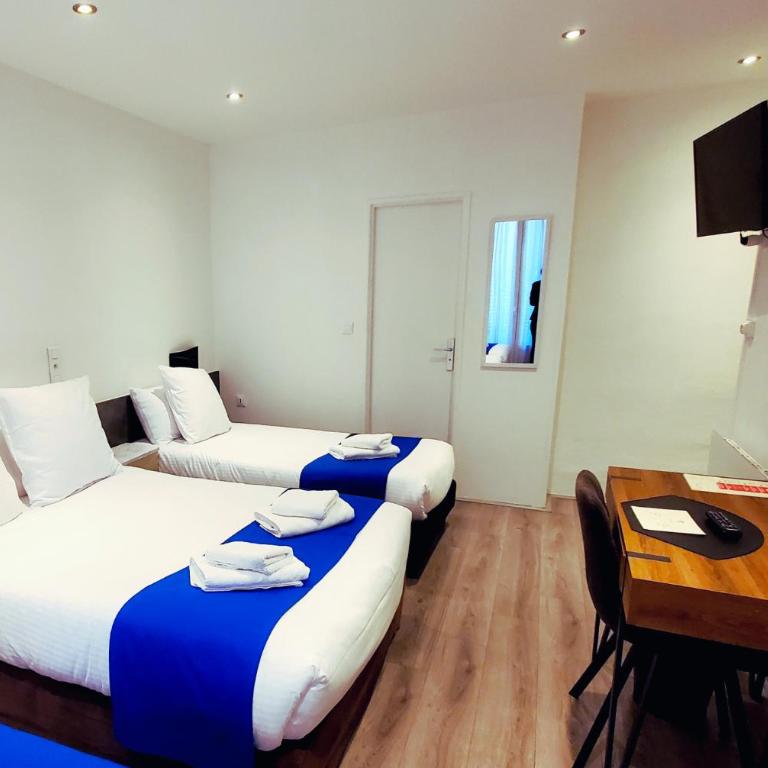 Logis Hôtel Belle Etoile Vichy - Chambre Double Deluxe (2 Adultes + 1 Enfant) - 4