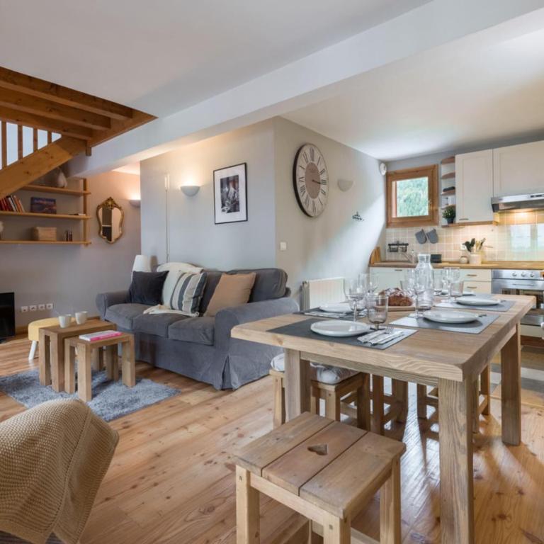 Spacious duplex with terrace in Les Houches - Appartement - 2